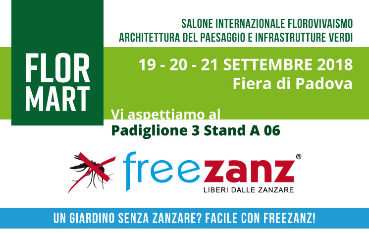 Siamo a FLORMART 2018 a Padova 19-21 Settembre