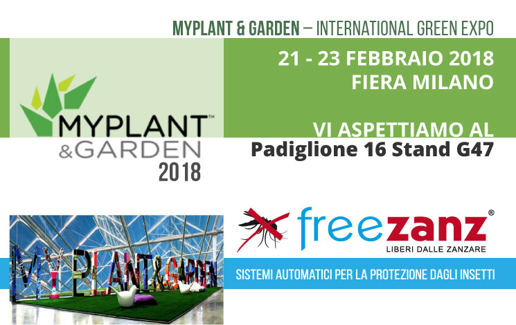 MyPlant & Garden 2018, 21-23 Febbraio